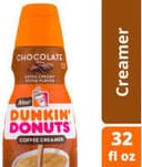 Dunkin' donuts coffee creamer chocolate