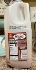 Chocolate whole milk