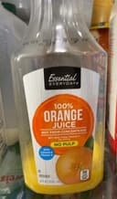 100% orange juice