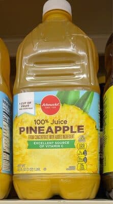 100% Unsweetened Pineapple Juice