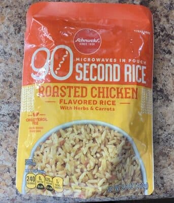 90 second rice roasted chicken flavored