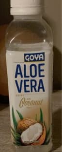 Aloe vera drink with coconut flavor