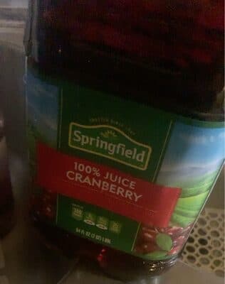 Juice cranberry