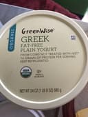 GREEK FAT-FREE PLAIN YOGURT