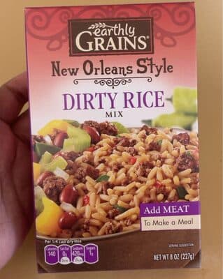 Earthly Grains New Orleans Style Dirty Rice