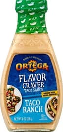 Flavor craver taco ranch taco sauce