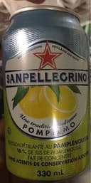 Sanpellegrino Sparkling Grapefruit Beverage, Pompelmo