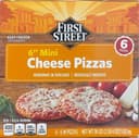 6” mini cheese pizza