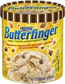 Butterfnger light ice cream
