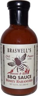 Sauce barbeque honey habanero