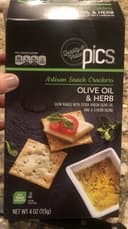 Artisan snack crackers