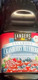 Cranberry blueberry juice