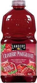 Cranberry Pomegranate Juice Cocktail In Blend Of One Other Juice From Concentrate