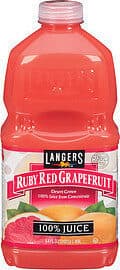 100% Juice, Ruby Red Grapefruit