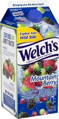Fruit Juice Cocktail, Mountain Berry