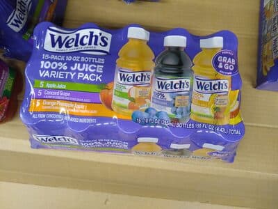 100% Juice - Orange Pineapple Apple, Concord Grape, Apple Juice from Concentrate