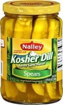 Kosher dill savory garlic flavor spears