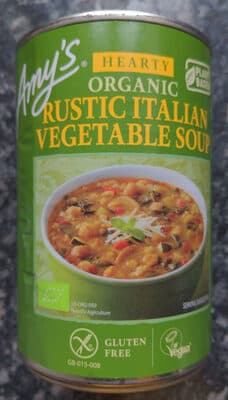 Amy's Kitchen Gluten Free Rustic Vegetable Soup 397G