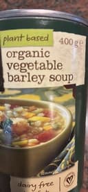 organic vegetable barley soup