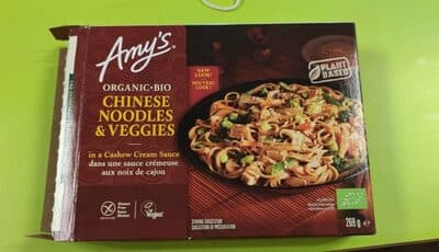 Chinese noodles and veggies