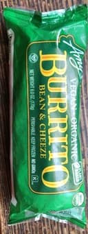 Amy’s Vegan Bean & Cheeze Burrito