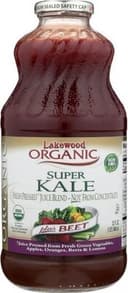 Organic kale juice blend