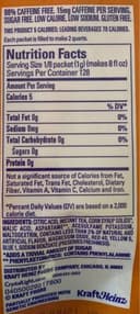 Crystal Light Tea Sticks Peach 16 Count / 32 Quarts