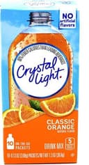 Crystal light on the go classic orange