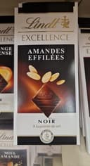 Noir amandes effilées
