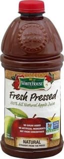 Fresh Pressed 100% All Natural Apple Juice
