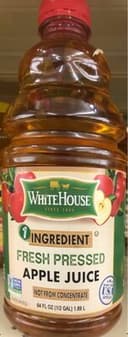 Fresh Pressed Premium Apple Juice