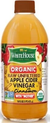 Organic Apple Cider Vinegar With Cinnamon