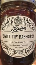 Sweet tip raspberry preserve
