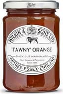 Tawny orange thick cut marmalade