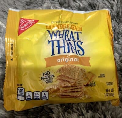 Nabisco Wheat Thins Crackers Original 1X1 Oz
