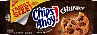 Chips ahoy! Real Chocolate Chunk Cookies chunky