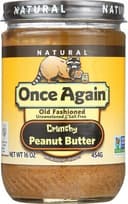 Peanut Butter Crunchy Unsweetened & Salt Free