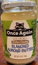 Organic Almond Butter - Blanched - Extra Creamy