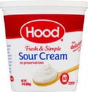 All natural sour cream
