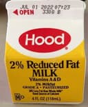 2% Reduced Fat Milk
