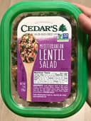 All Natural Mediterranean Lentil Salad