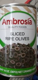 Sliced Olives