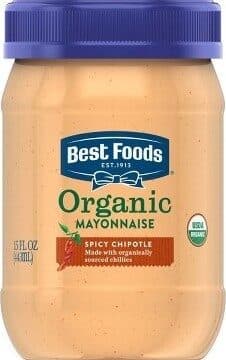 Organic Mayonnaise, Spicy Chipotle