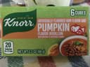Artificially flavored ham and pumpkin bouillon