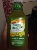 100% fruit & vegetable juice, tropical green