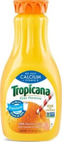 100% orange juice with calcium & vitamin d