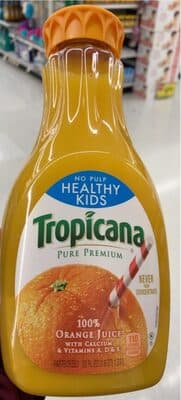 100% orange juice