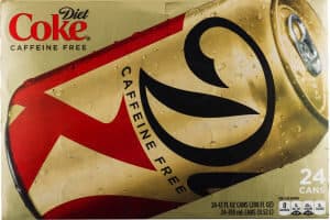 Caffeine free soda soft drink