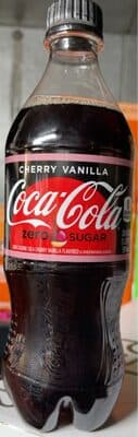 Cherry vanilla coke zero