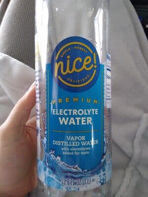 Electrolyte water